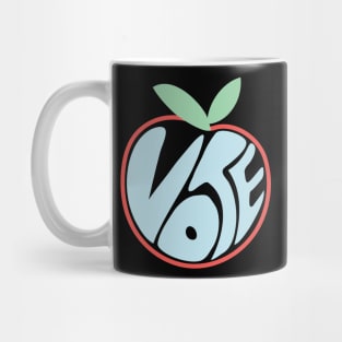 Georgia Votes, Vote Blue Georgia Peach Mug